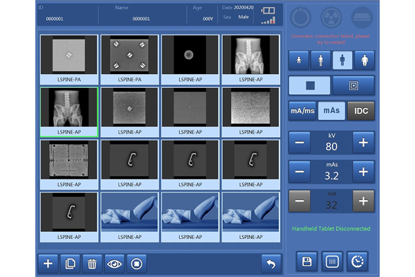 Radiological Diagnostics with DXRay